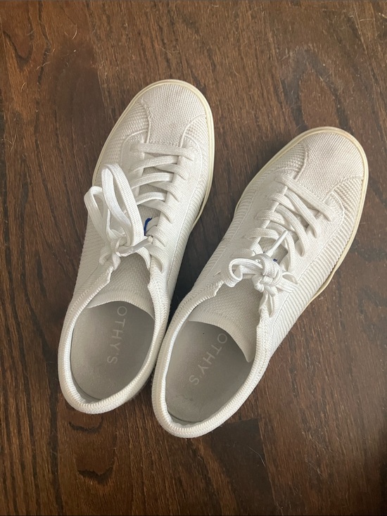 Rothy's Shoes - Rothy's White Slip-On Shoes - Textured Rubber Soles